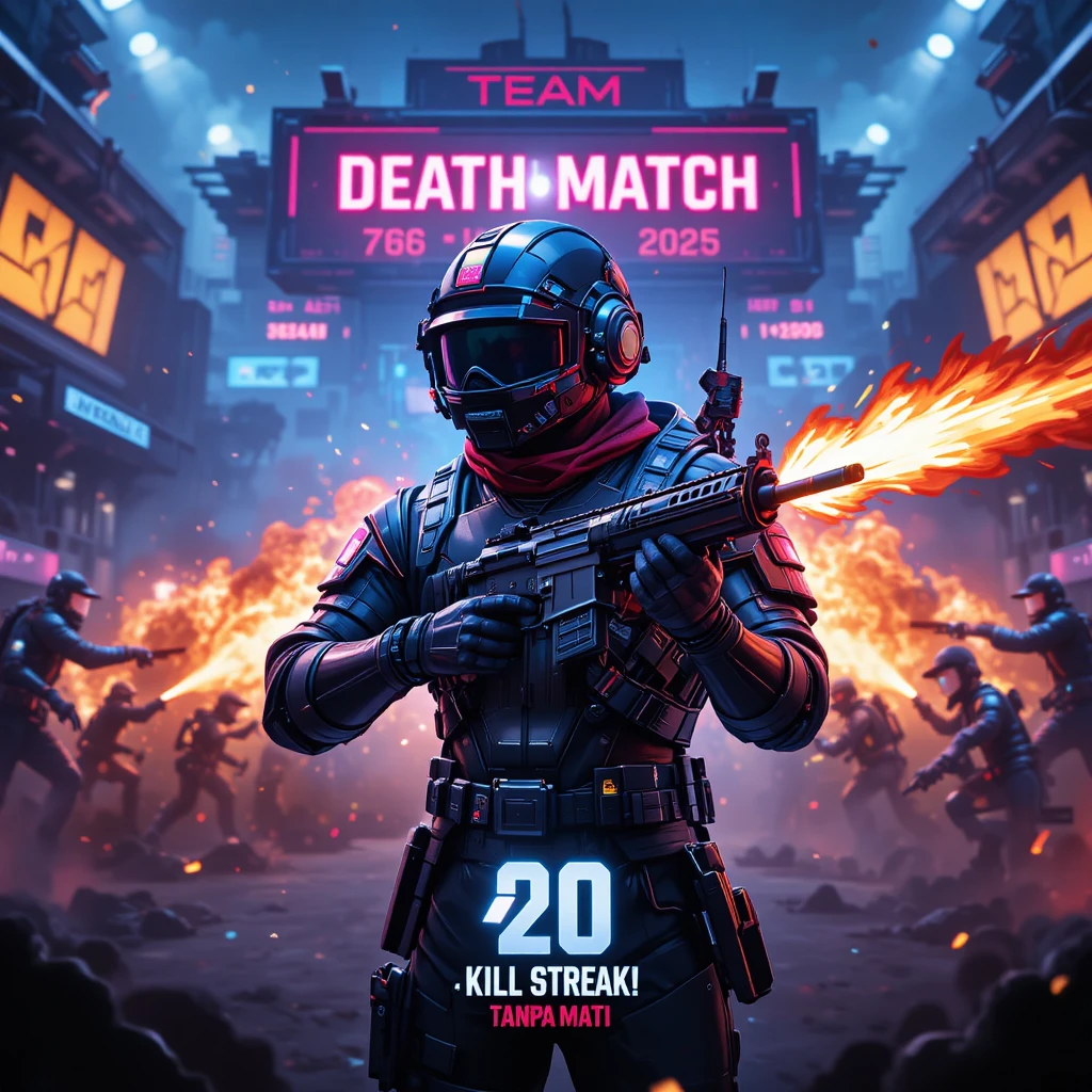 Team Deathmatch 2025: Rahasia 20 Kill Streak Tanpa Mati!