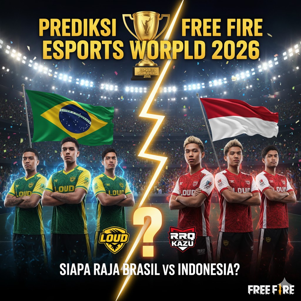 Prediksi EVOS Divine vs Fluxo FFWS Global Finals 2025: Duel Juara Dunia Siapa Menang?