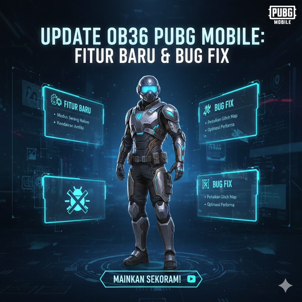 Update OB36 PUBG Mobile: Fitur Baru dan Bug Fix