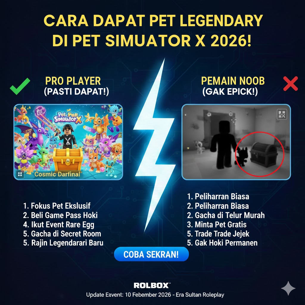 Cara Dapat Pet Legendary di Pet Simulator X 2026!