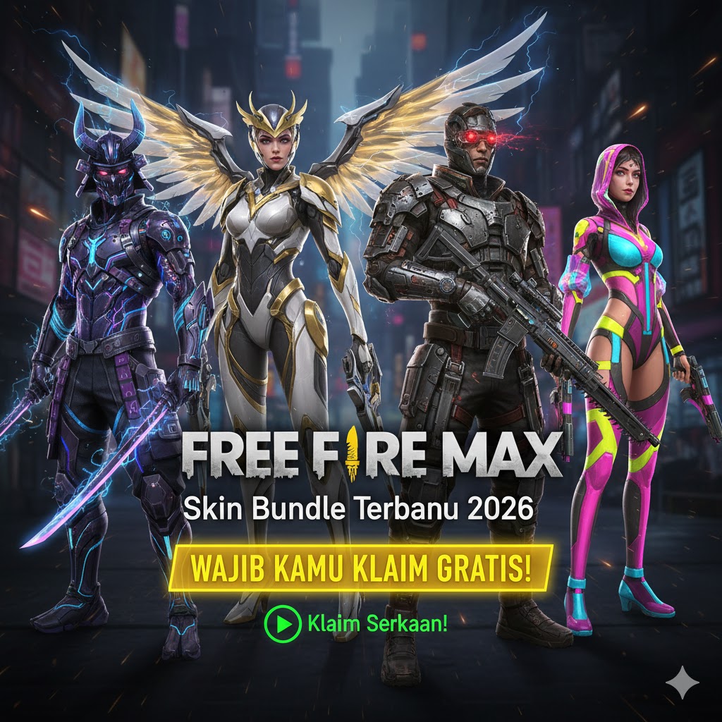 Free Fire Max: Skin Bundle Terbaru 2026 yang Wajib Kamu Klaim Gratis!