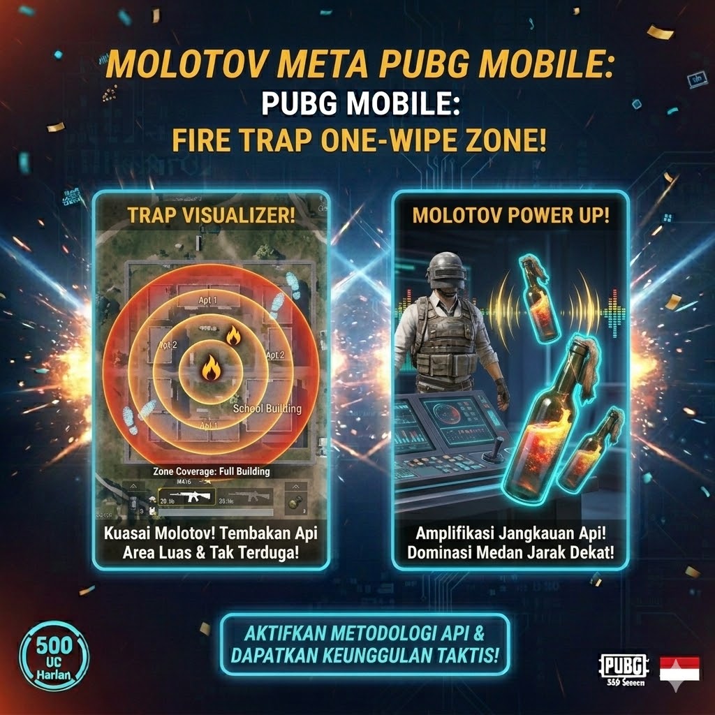 Molotov Meta PUBG Mobile: Fire Trap One-Wipe Zone!