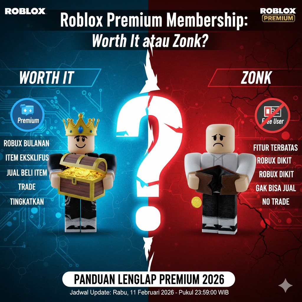 Roblox Premium Membership: Worth It atau Zonk?