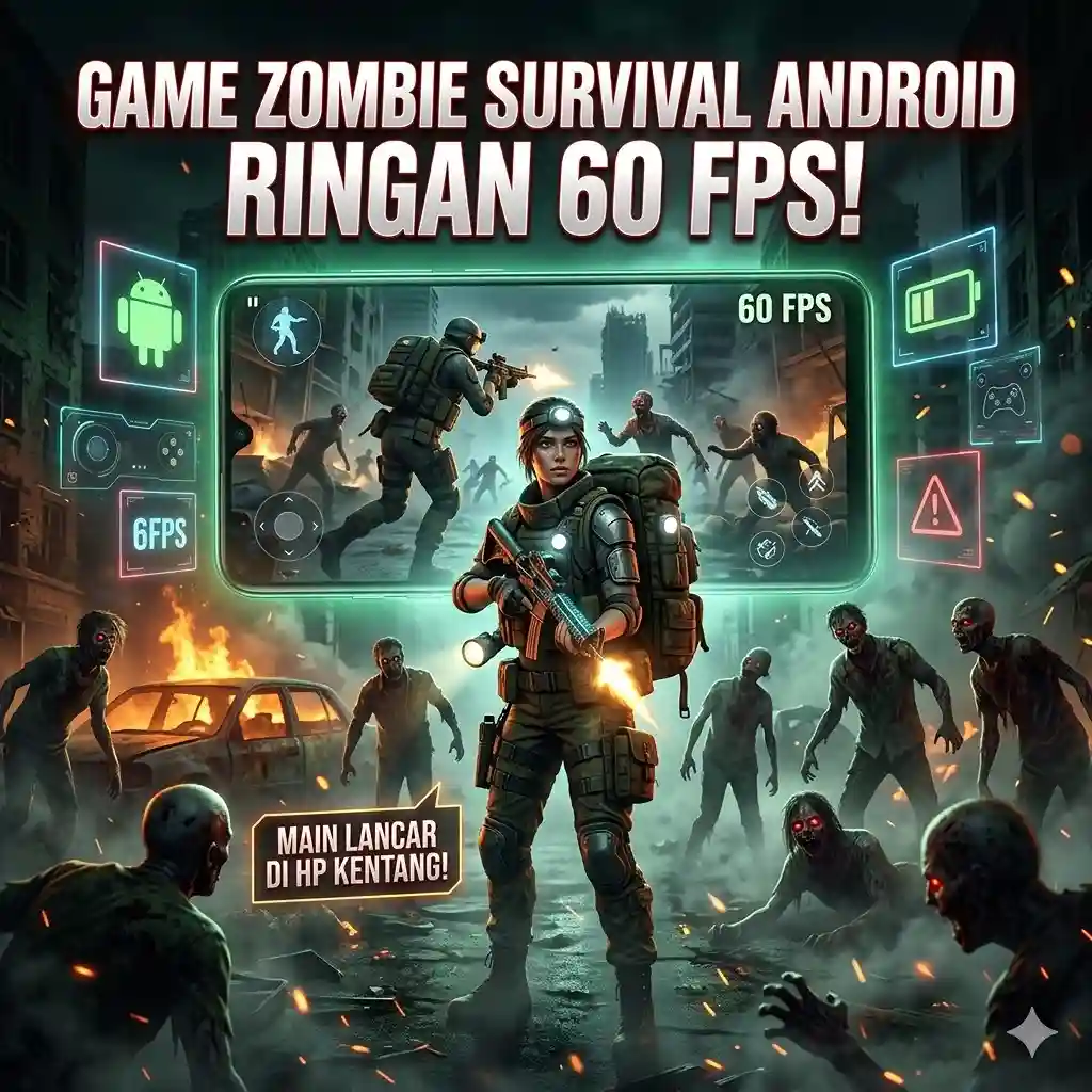 Game Survival Zombie Android Ringan 60 FPS – Terbaik 2026!