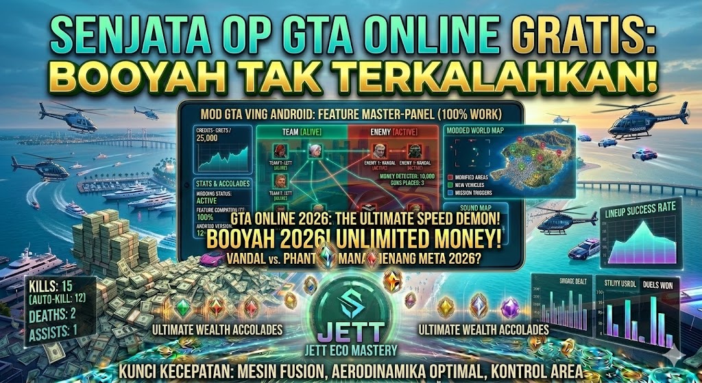 Senjata OP GTA Online Gratis: Booyah Tak Terkalahkan!