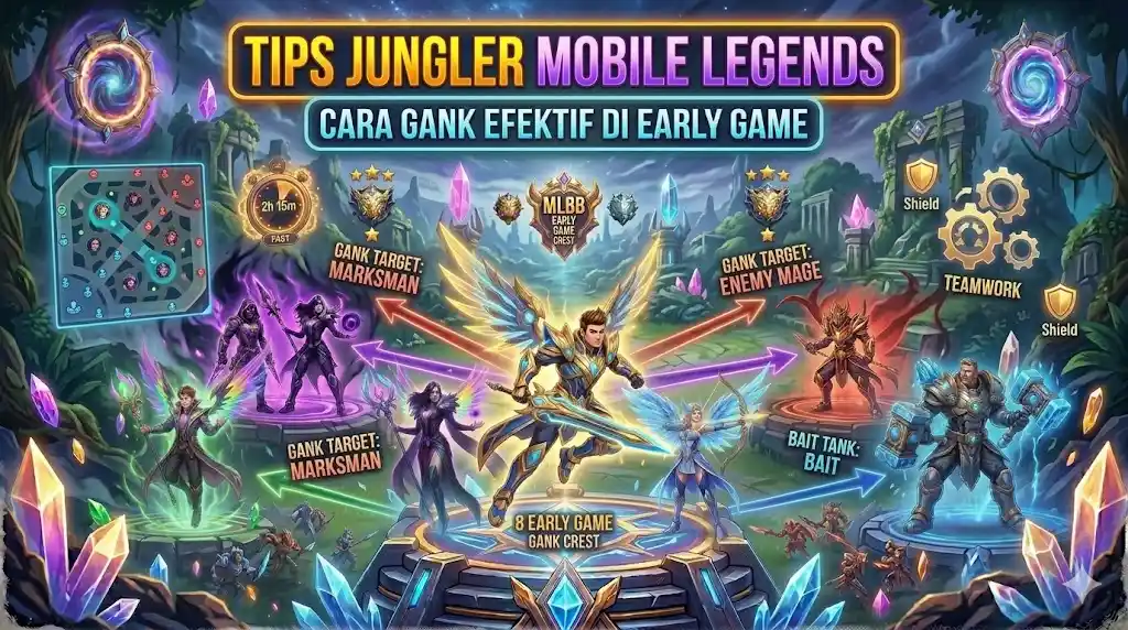 Tips Jungler Mobile Legends – Cara Gank Efektif di Early Game